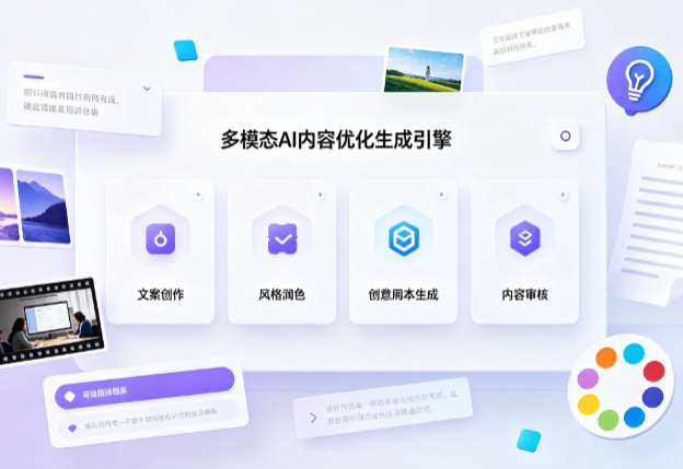 北站区AI智能内容优化创新 多模态生成技术丰富数字内容创作生态