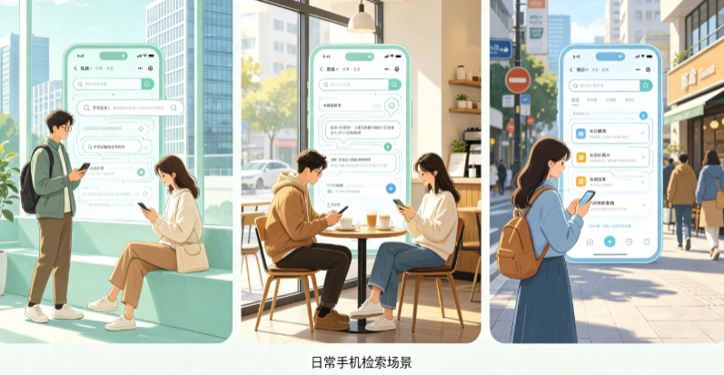 北站区普通人日常手机使用场景拆解：GEO 与 AI 优化如何改变信息检索体验