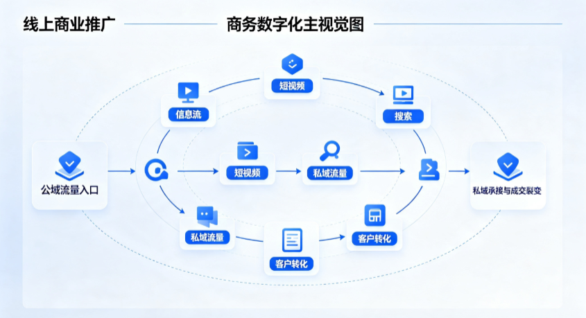 北站区线上商业推广怎么做？全域流量闭环搭建与低成本转化实战指南